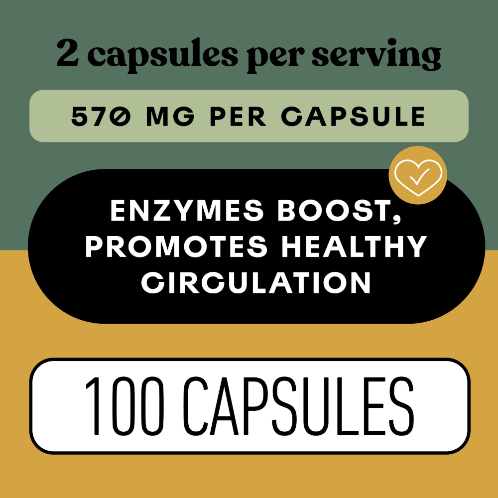 Nattokinase 100 Cápsulas